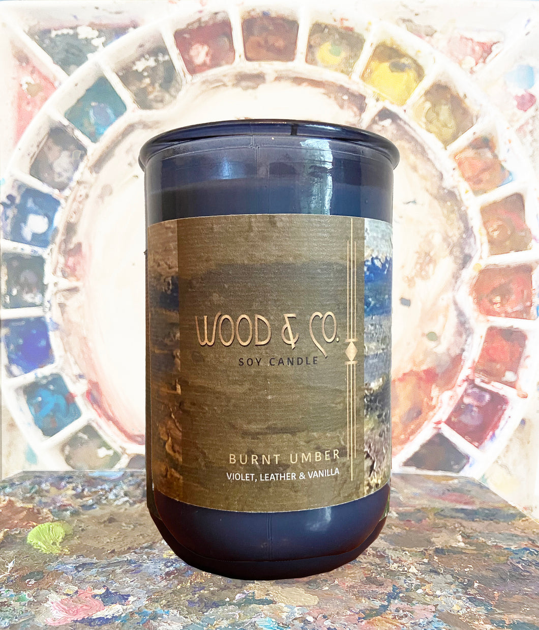 Wood Co Candles-Burnt Umber