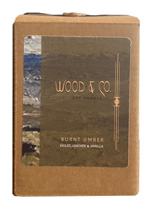 Wood Co Candles-Burnt Umber