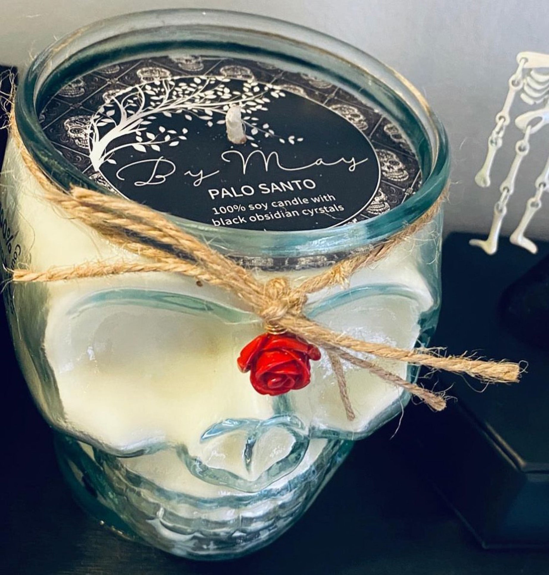 Sugar Skull Soy Candle