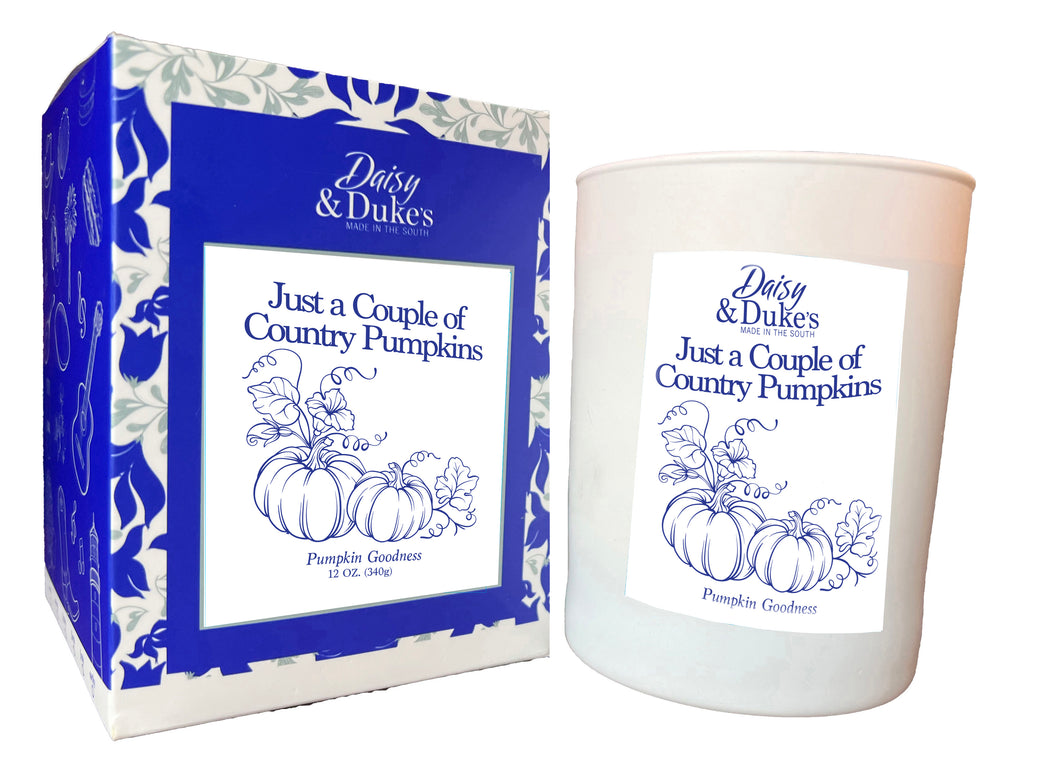 Southern Candles - Just a Couple of Country Pumpkins