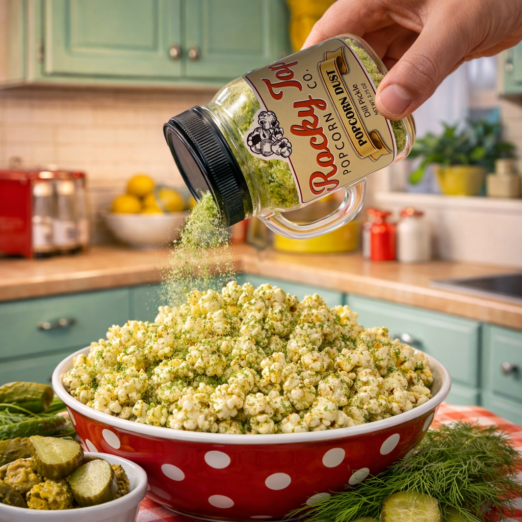Daisy & Duke's Dill Pickle Popcorn Dust, 2.75 oz