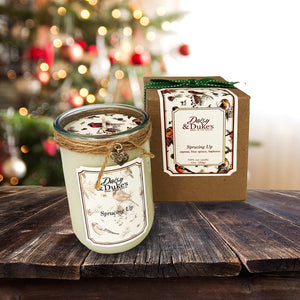 Sprucing Up Christmas Candle * Case Pack 4