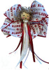 Alabama Dried Okra Angel Christmas Tree Ornament