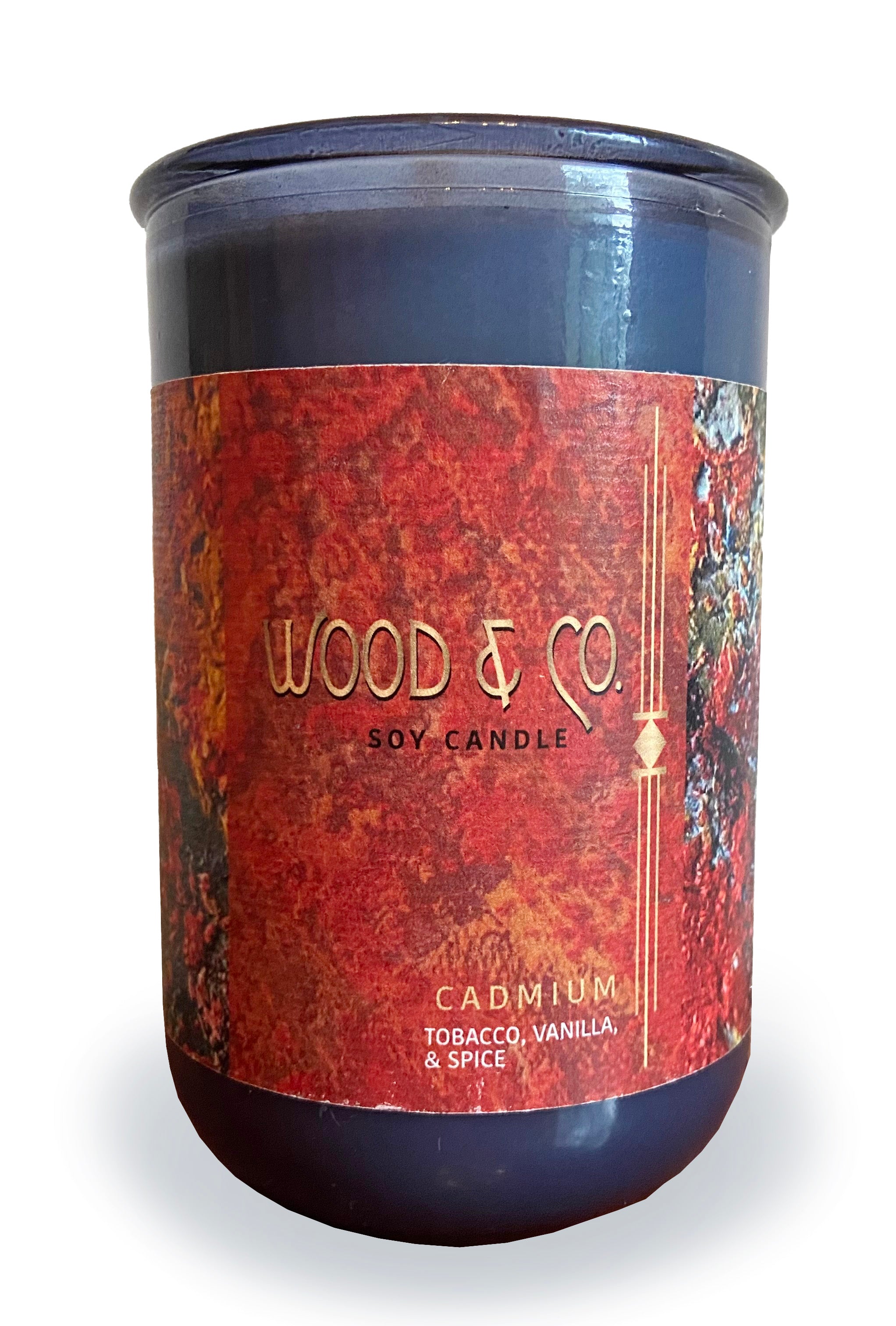 Wood Co Candles- Cadmium