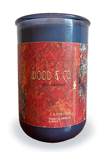 Wood Co Candles- Cadmium