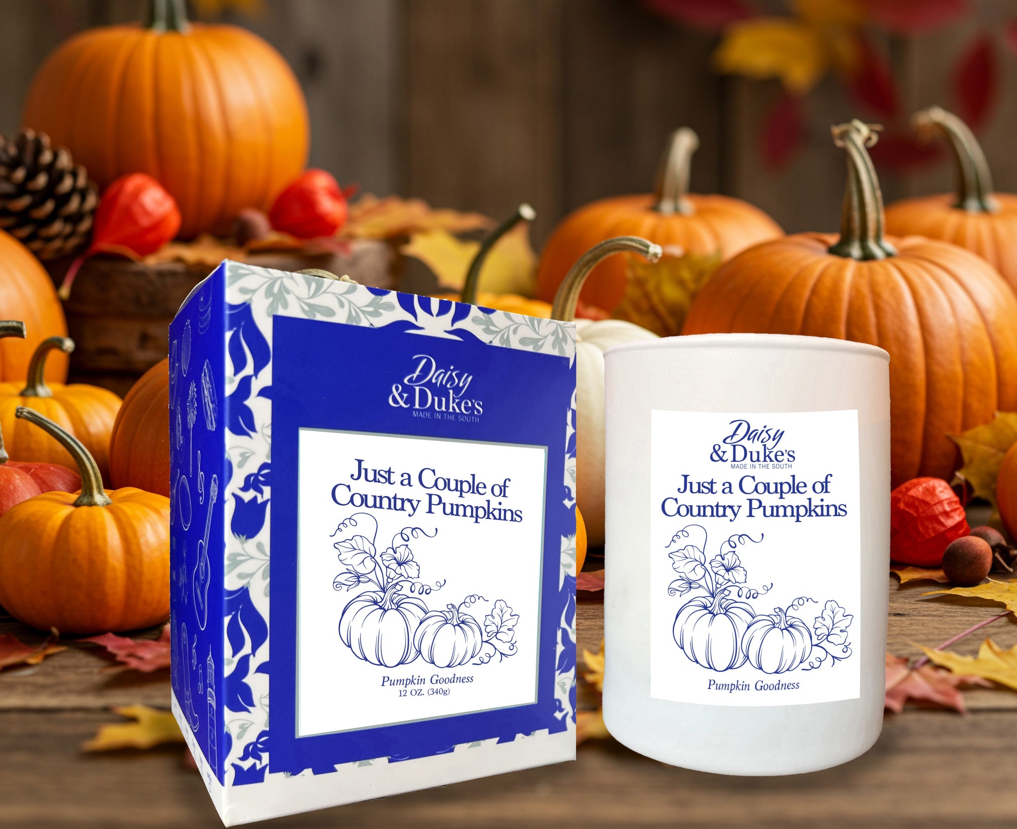 Southern Candles - Just a Couple of Country Pumpkins