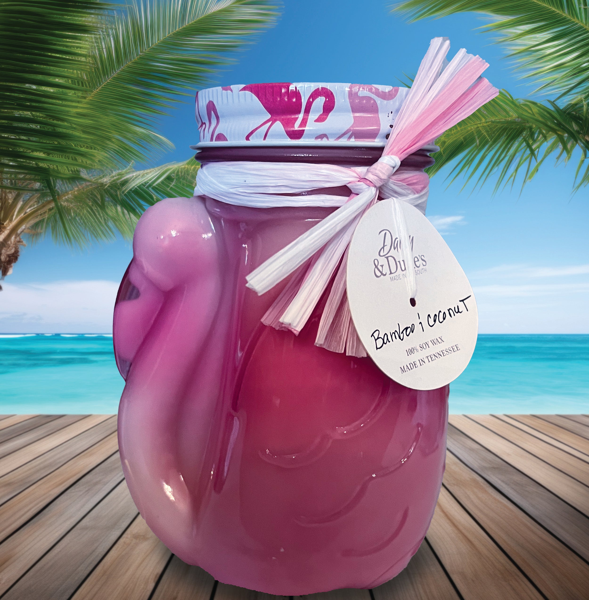 Daisy & Dukes Gifts- Flamingo Candles