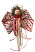 Georgia Dried Okra Angel Christmas Tree Ornament
