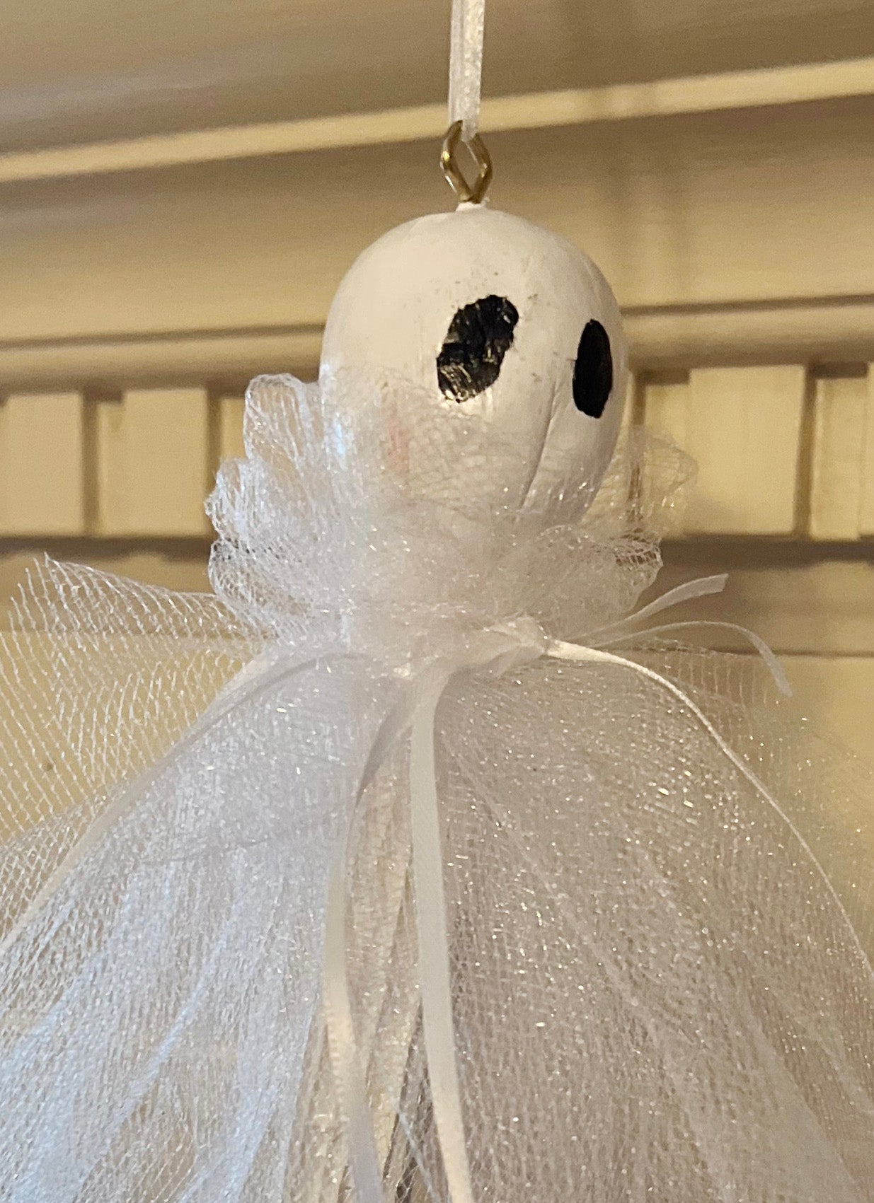 Ghost Okra Ornament