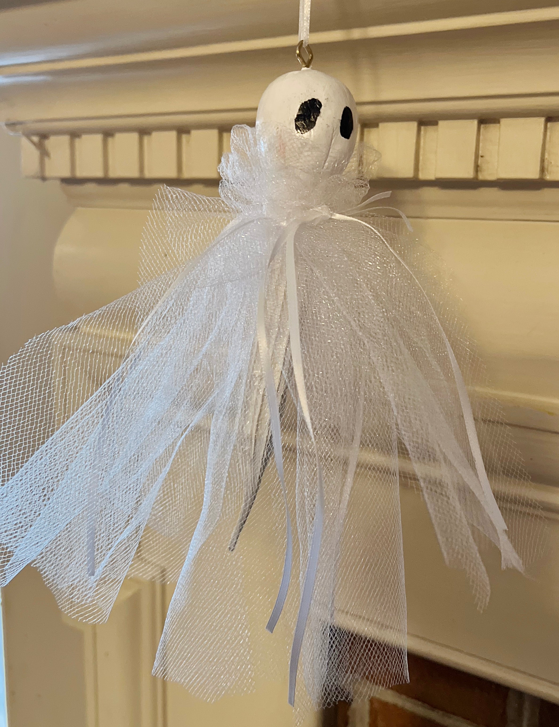 Ghost Okra Ornament