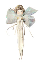 Load image into Gallery viewer, Dried Okra Angel Christmas Tree Ornament