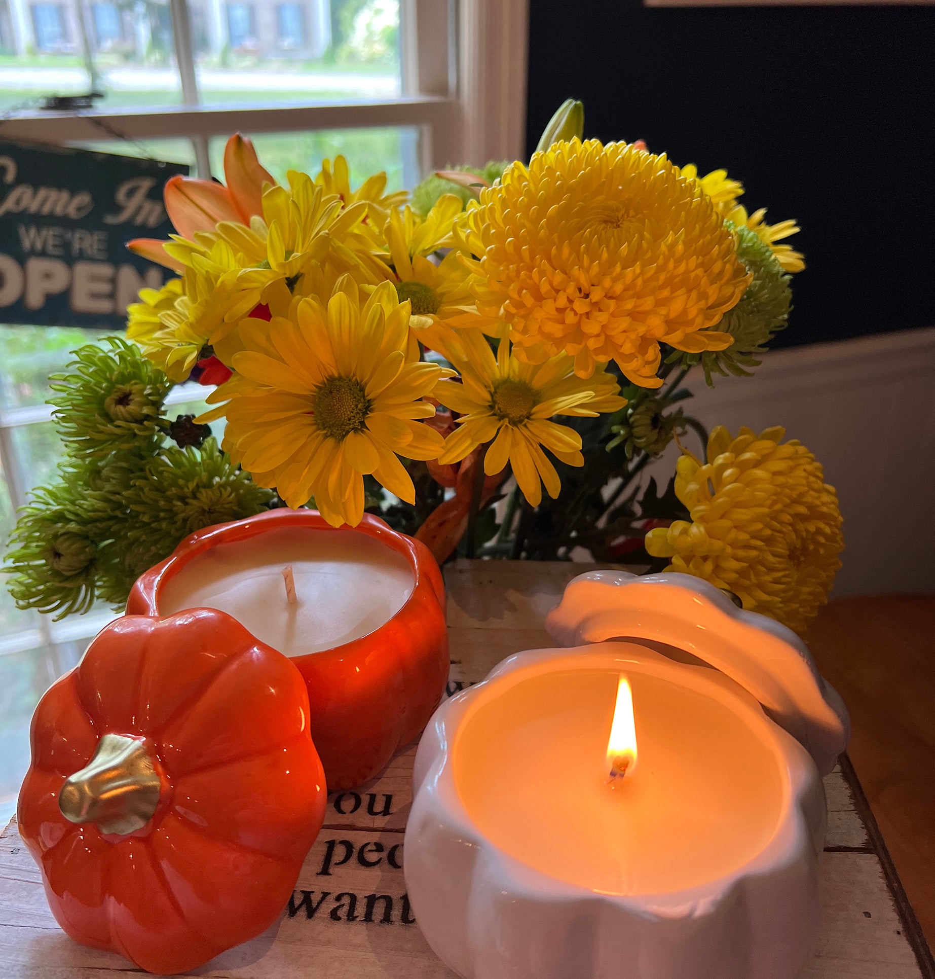 Fall Pumpkin Candles- Limited Stock