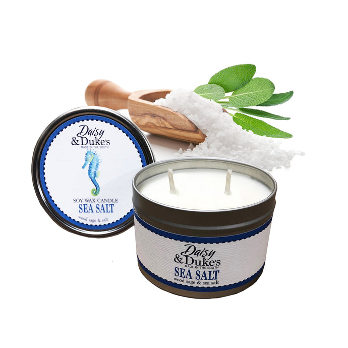 Sea Salt and Wood Sage Candle * Case Pack 4
