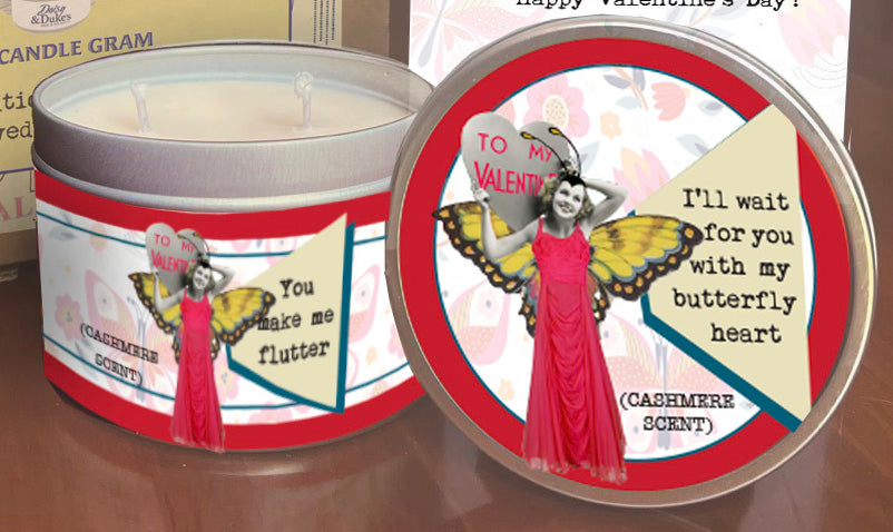 My Candle Gram - Valentine's Day Card