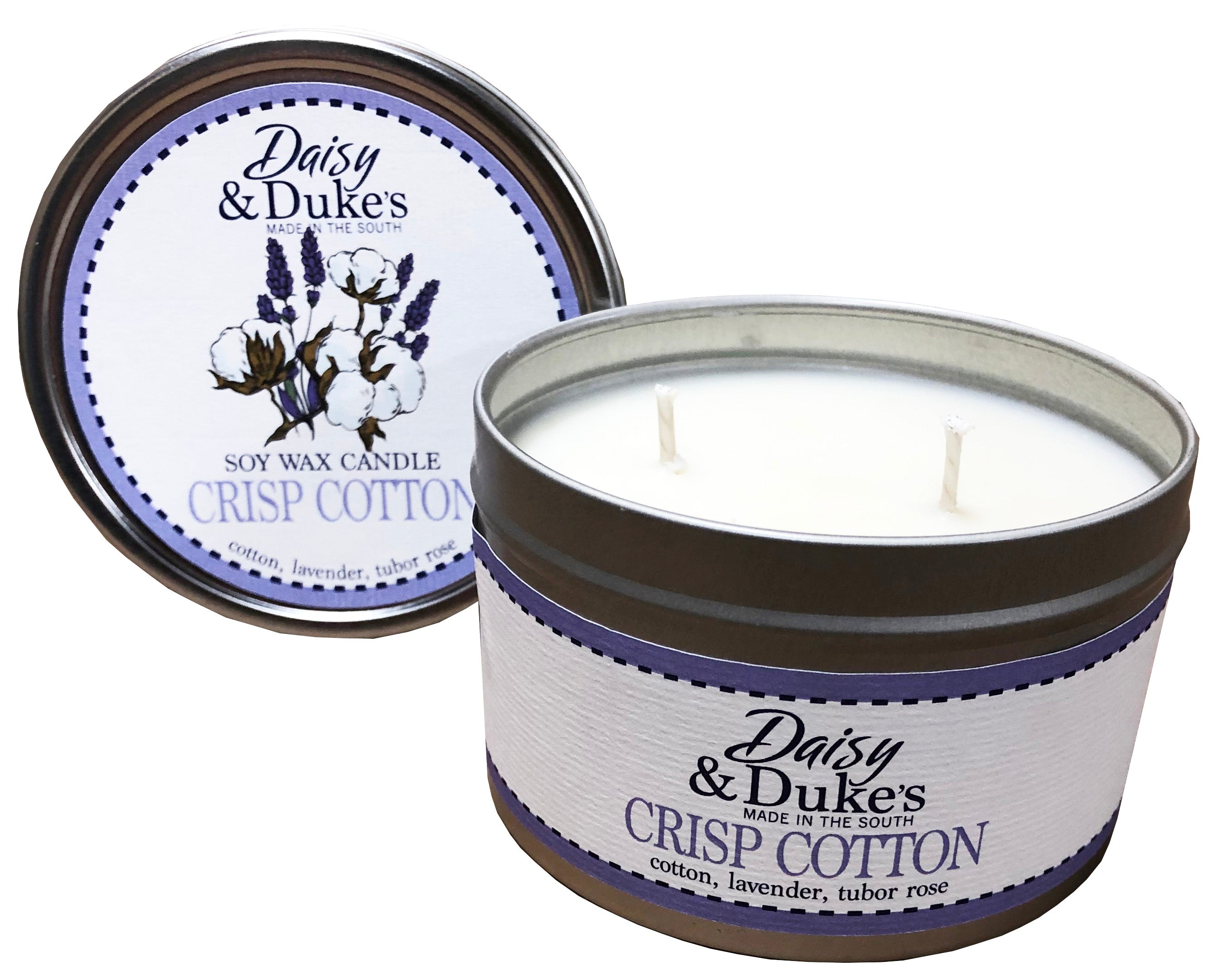 Crisp Cotton Soy Candle