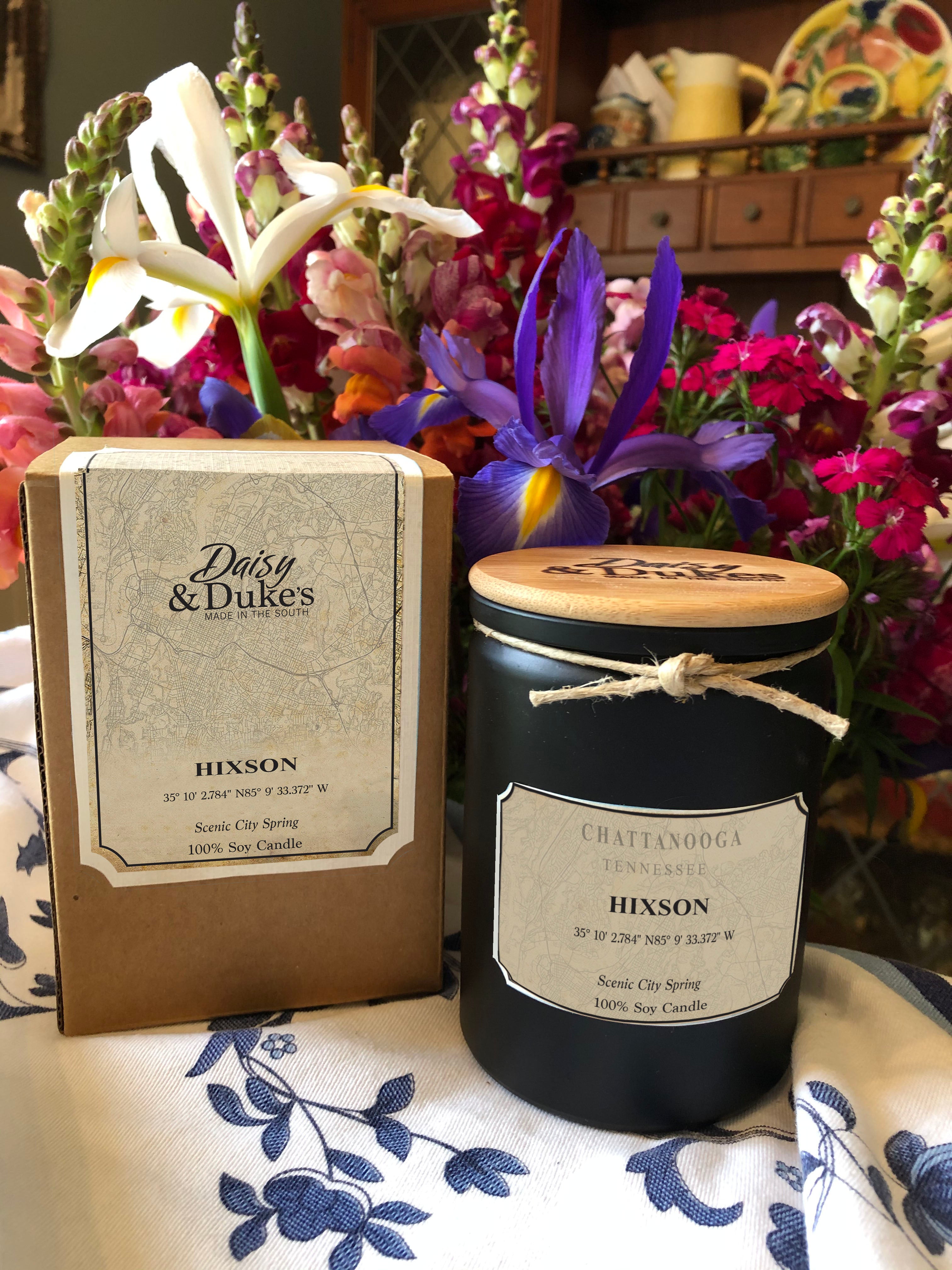 Chattanooga Neighborhood Candles (custom)