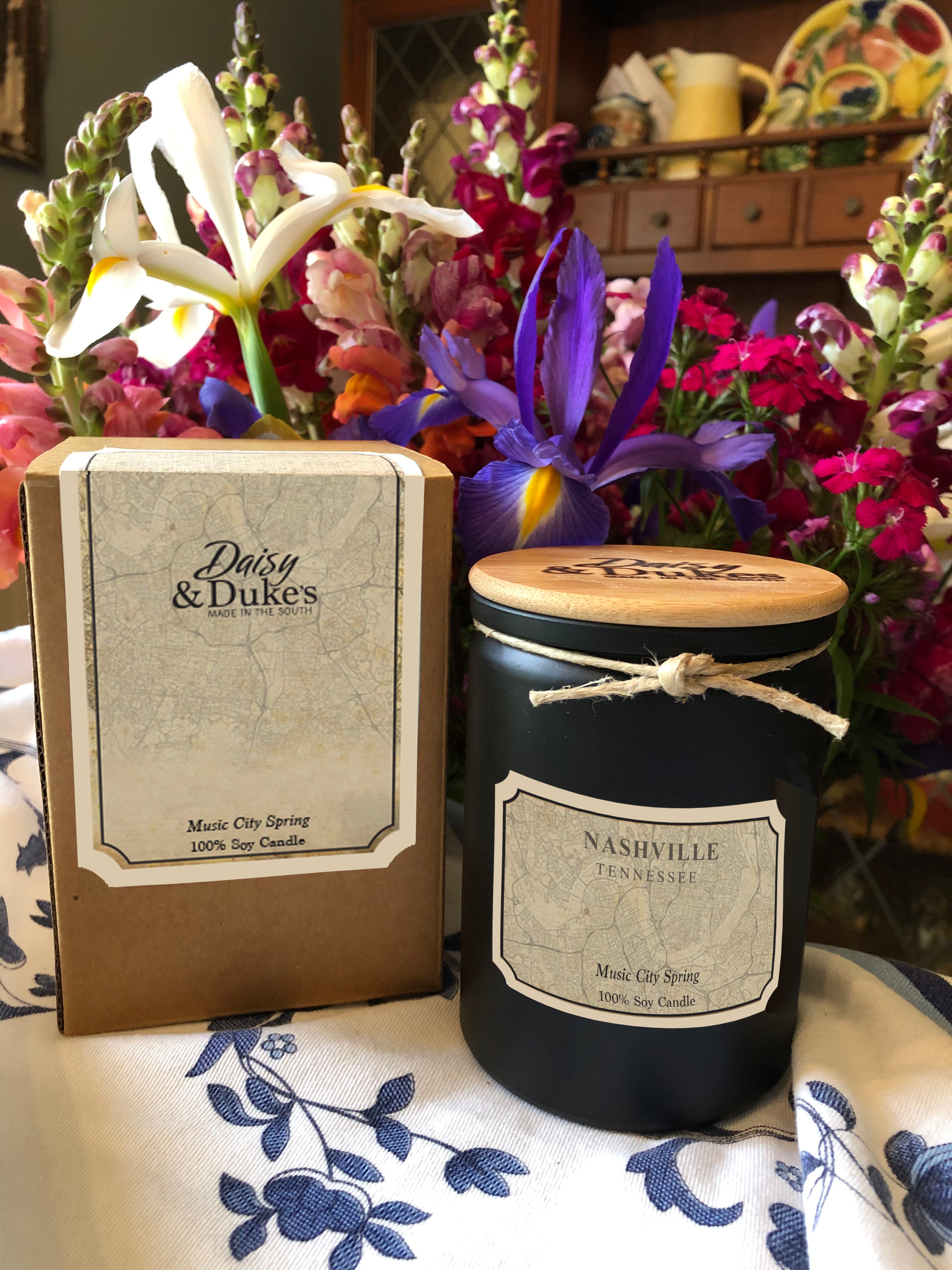 Nashville Neighborhood Candles (custom)