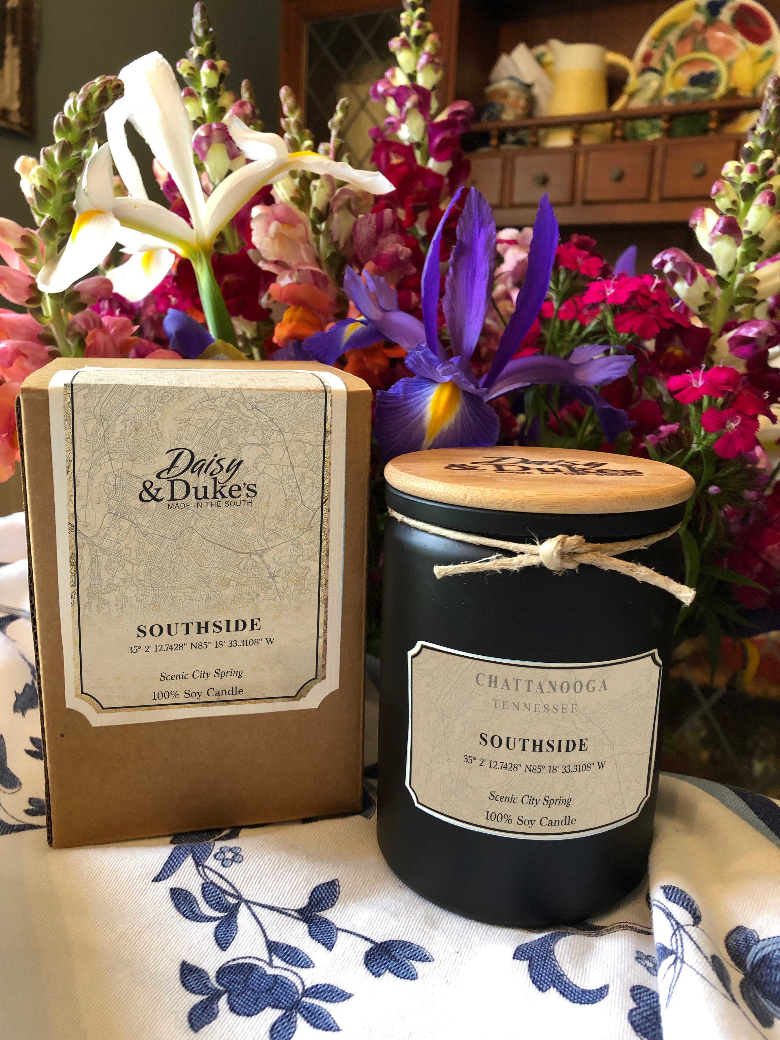 Chattanooga Neighborhood Candles (custom)