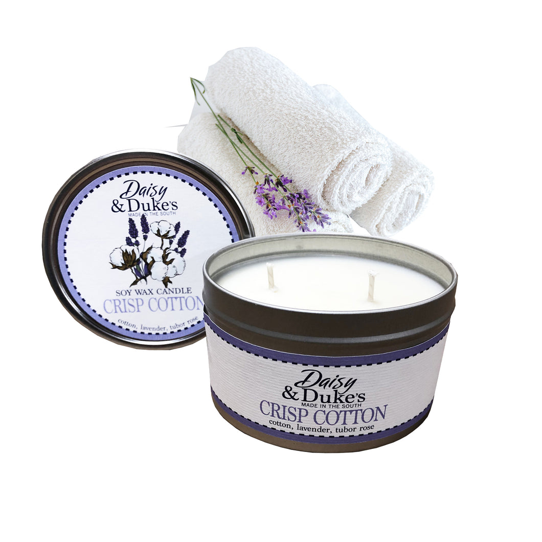 Crisp Cotton Soy Candle