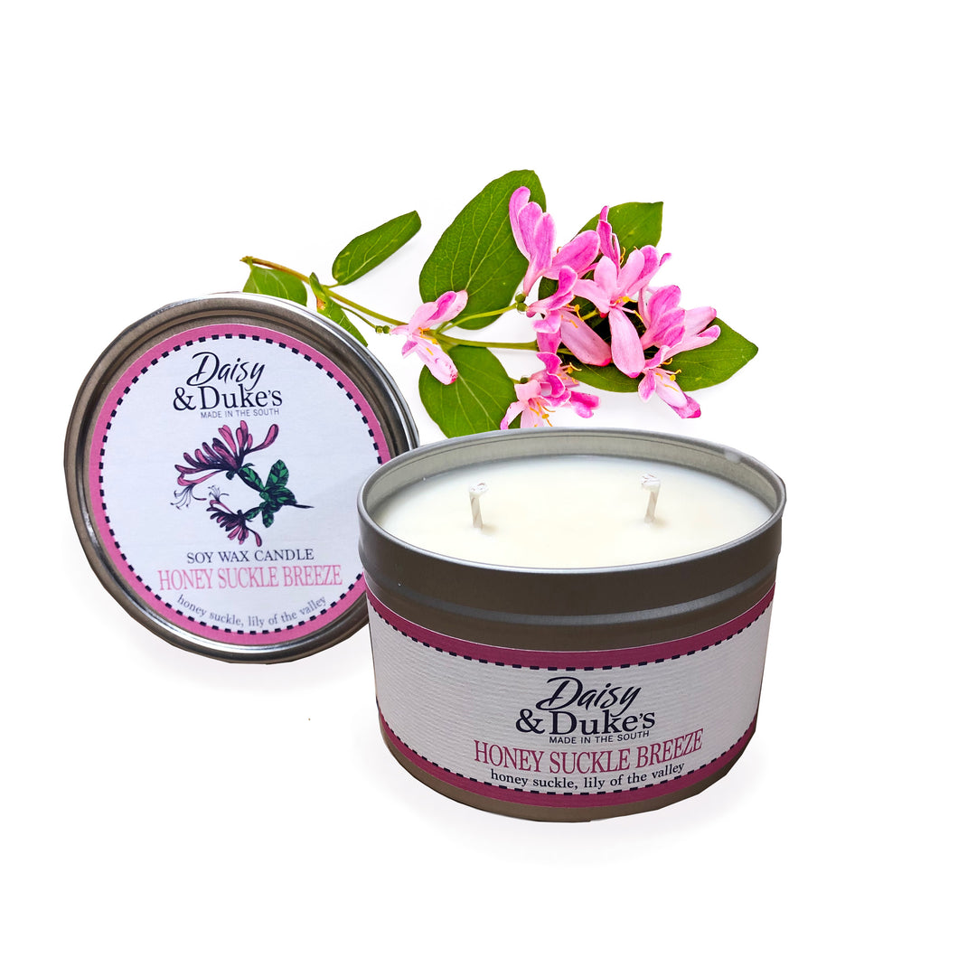 Honey Suckle Breeze Soy Candle